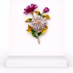 گل داوودی سه شاخه