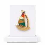 گل‌سینه قایق بادبانی
